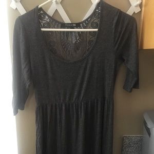Gray dress