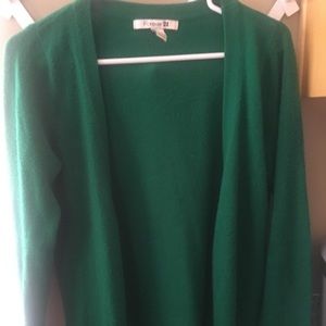 Green Cardigan