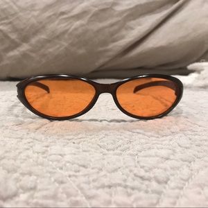 Authentic Gucci Sunglasses with Orange Lenses