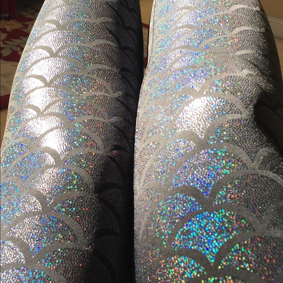 Mermaid leggings set of 3 Mermaid costume yoga - Picture 9 of 10
