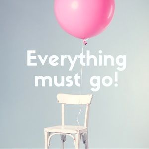 Need to sell everything this weekend