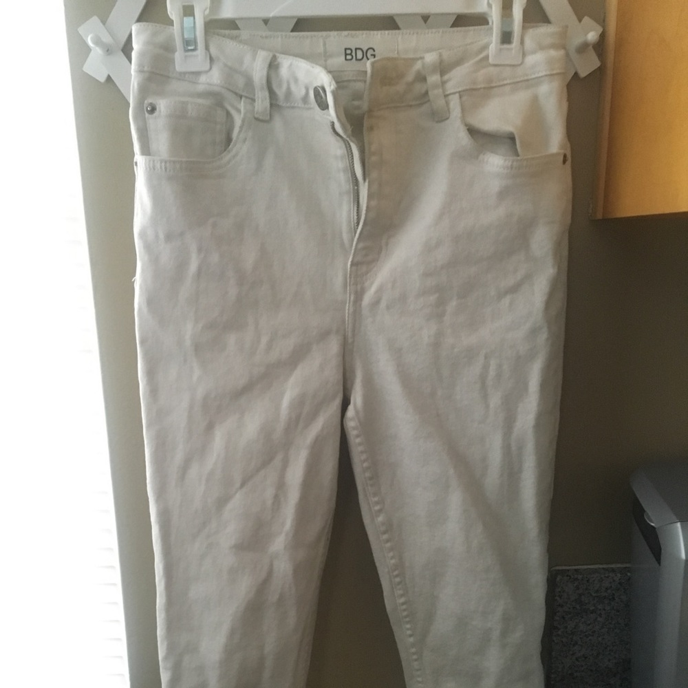 White jeans