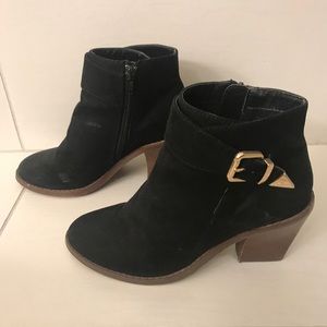 Forever 21 Black Ankle Bootie