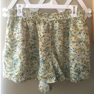 Floral shorts