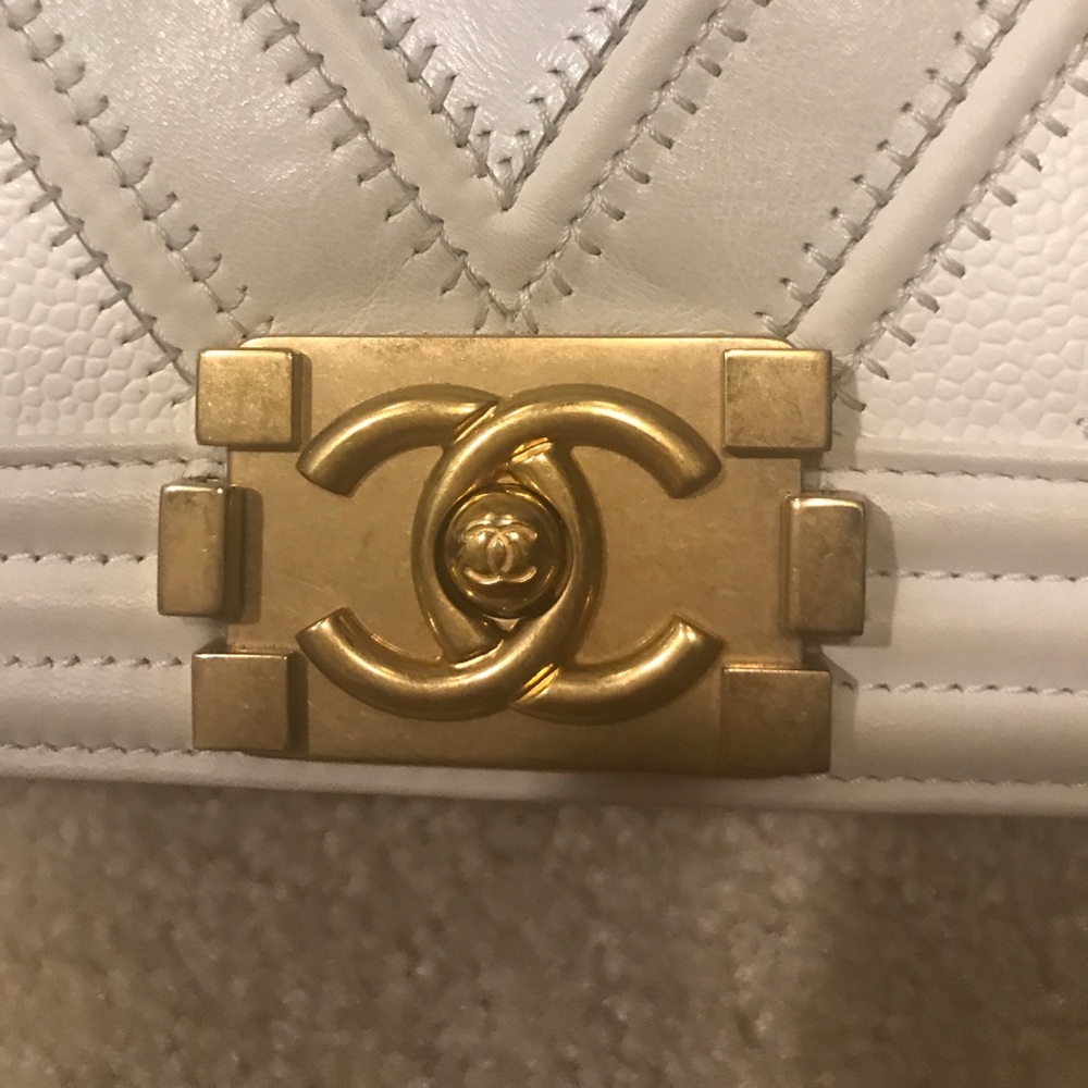 Chanel boy bag chevron - Picture 4 of 4