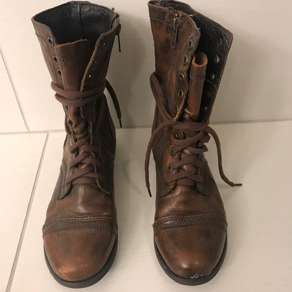 Steve Madden Combat Boot Troopa