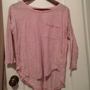 GAP dolman 3/4 sleeve t shirt with front pocket