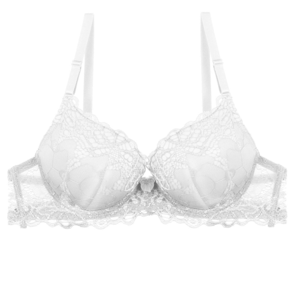 New Bombshell Bra Extreme Push Up White Lace