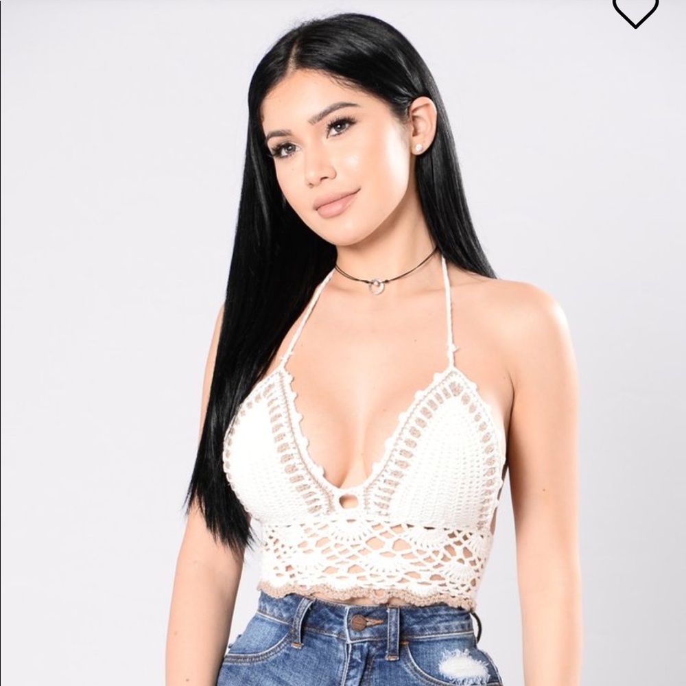 This crochet top