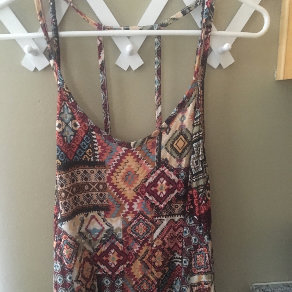 Multi colored tank