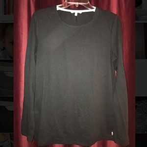 Victoria's Secret Black Long Sleeve Tee