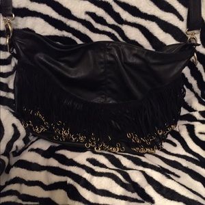 $$Reduced$$ Beautiful fringed purse; rarely worn