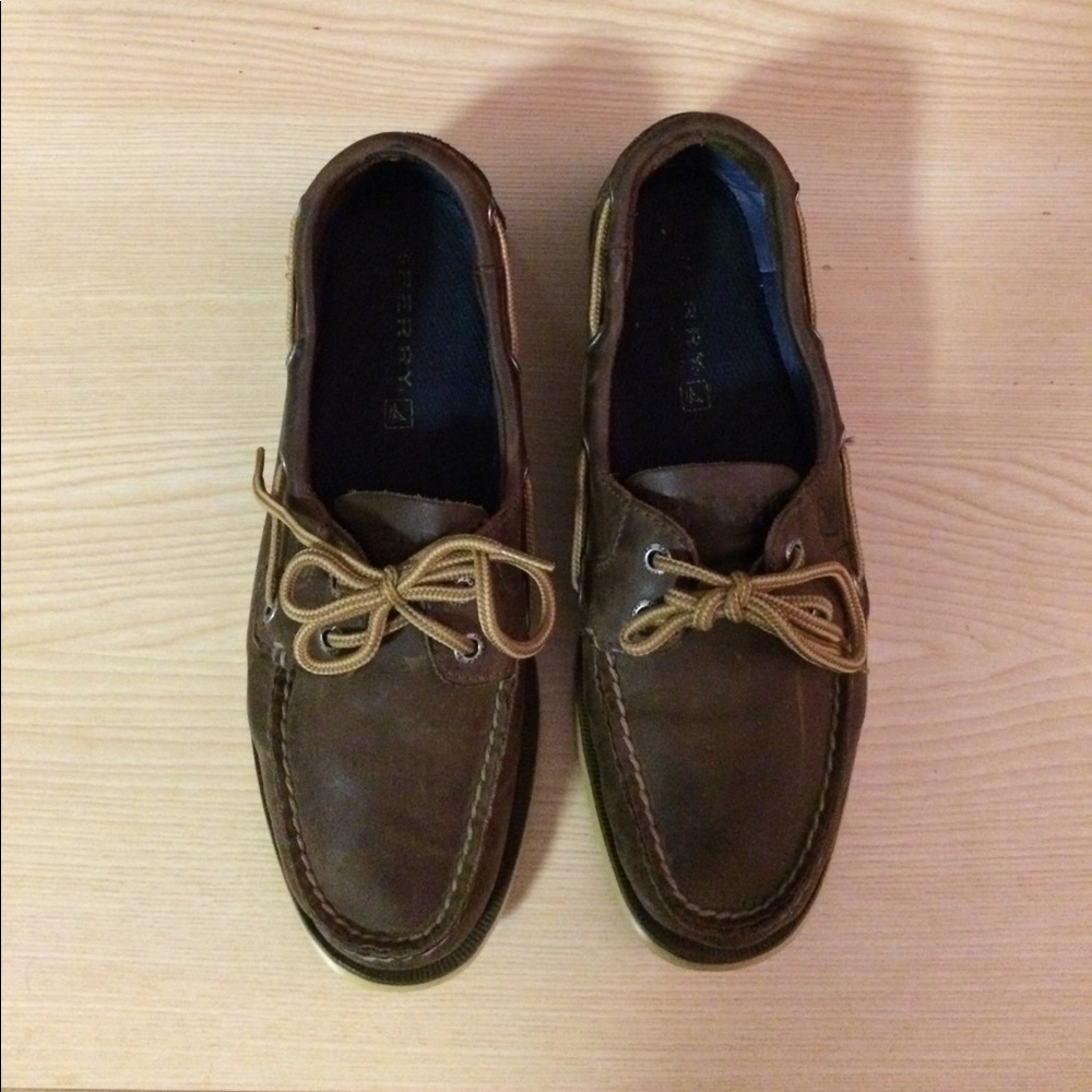 Sperry leather upper, men's size 8