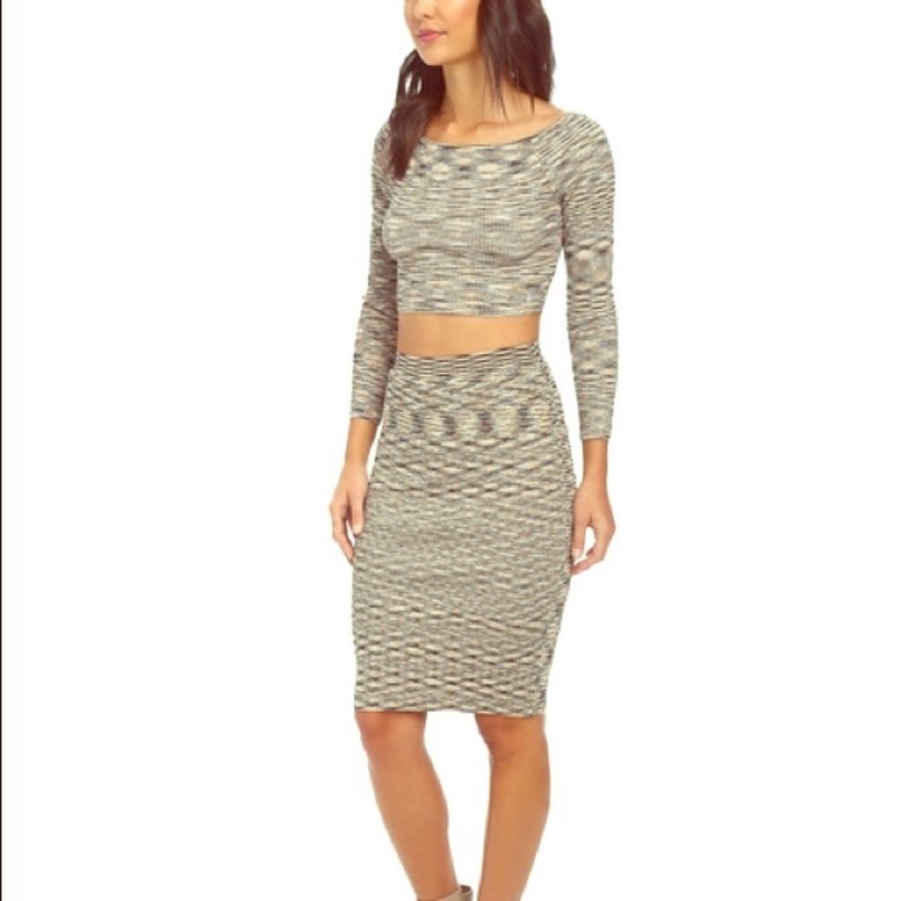 Free People Mutual Feeling Space Dye Set XS
