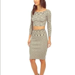 Free People Mutual Feeling Space Dye Set XS