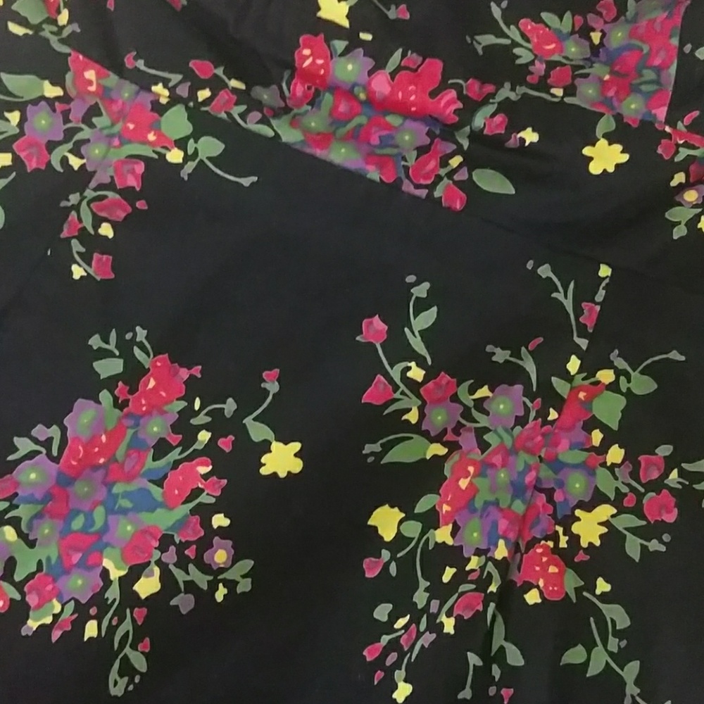 Free People Strapless Floral Mini Dress - Picture 3 of 5