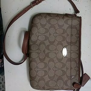 Coach cross body purse