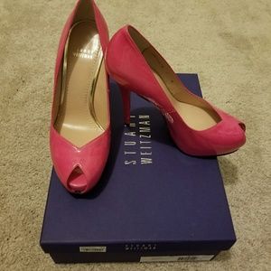 Stuart Weitzman NWB Pink Heels