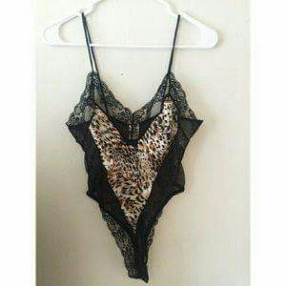 Animal print teddy