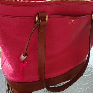 Fossil Leather Tote/Shopper