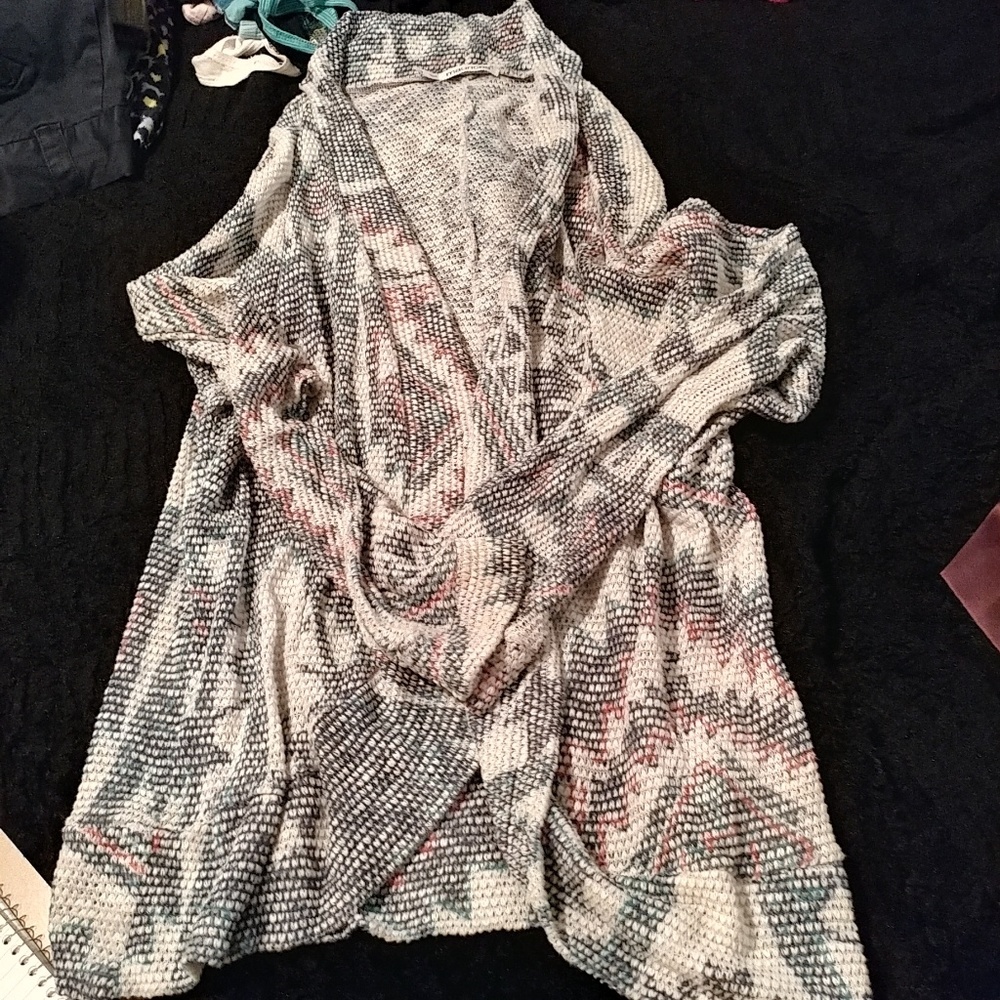 Lightweight open cardigan