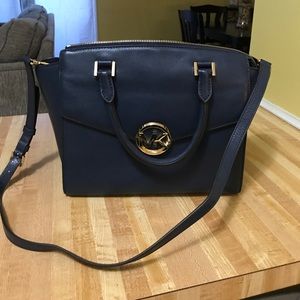 Large leather MK purse