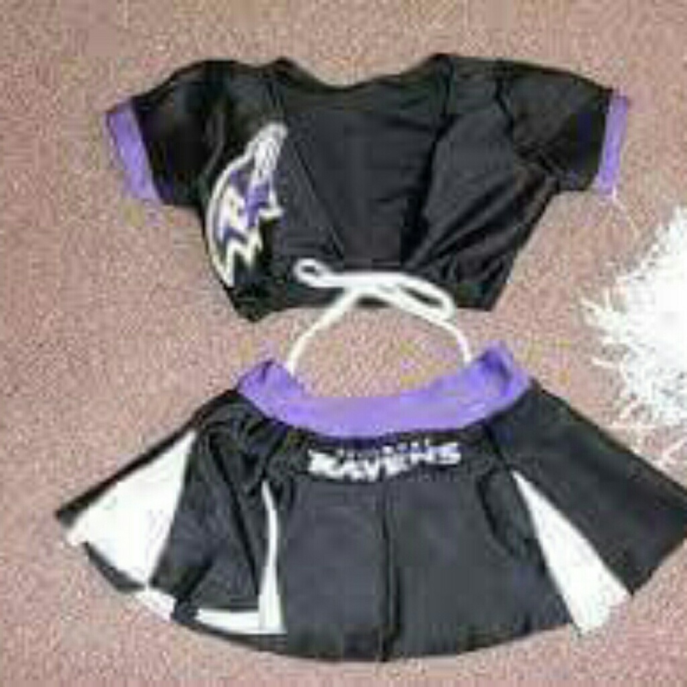 Baltimore ravens cheer costume