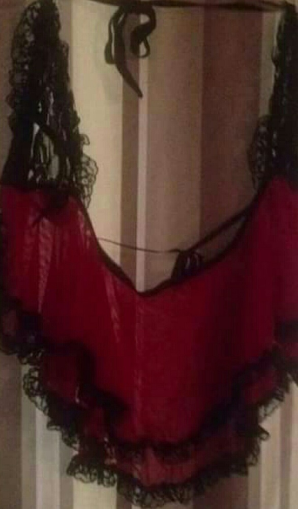 Sexy babydoll and thong