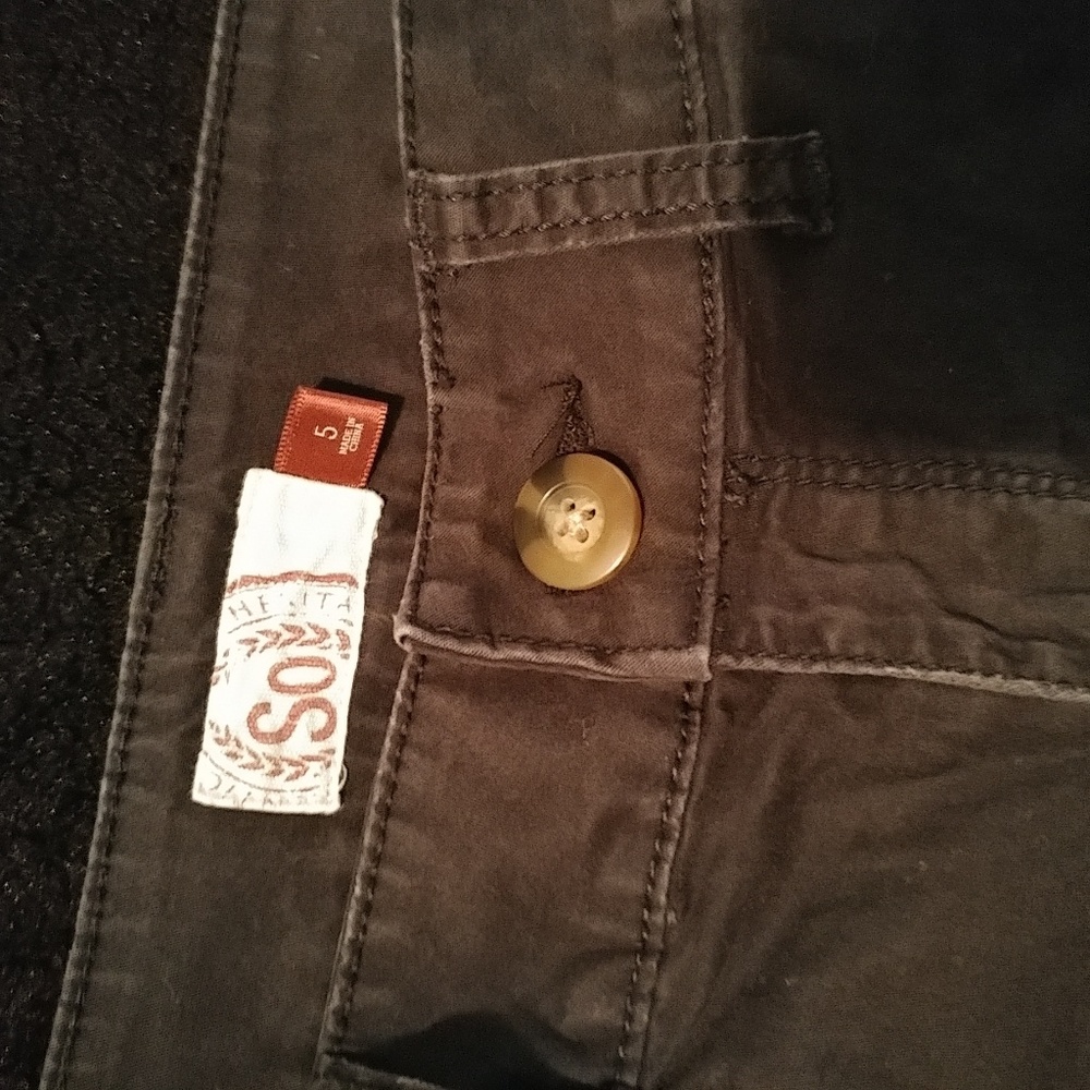 Black Bermuda shorts