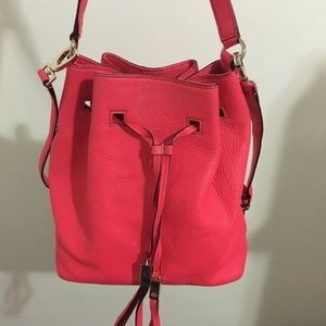 Kate Spade cross body with drawstring closure