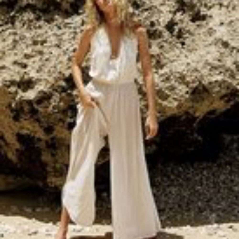 Free People Endless Summer Romper In Ivory Small