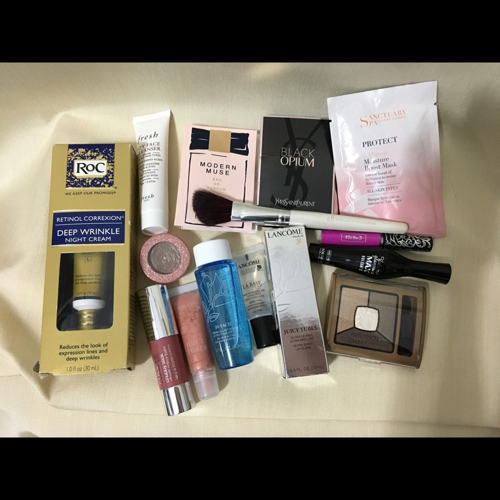 Lancôme,Clinique,YSL, Estēe Lauder, Kat VonD,