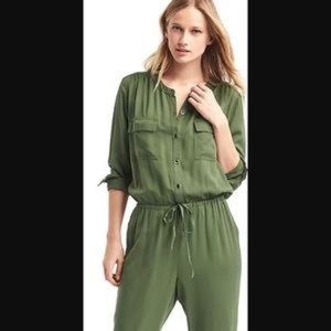 Gap green jumpsuit