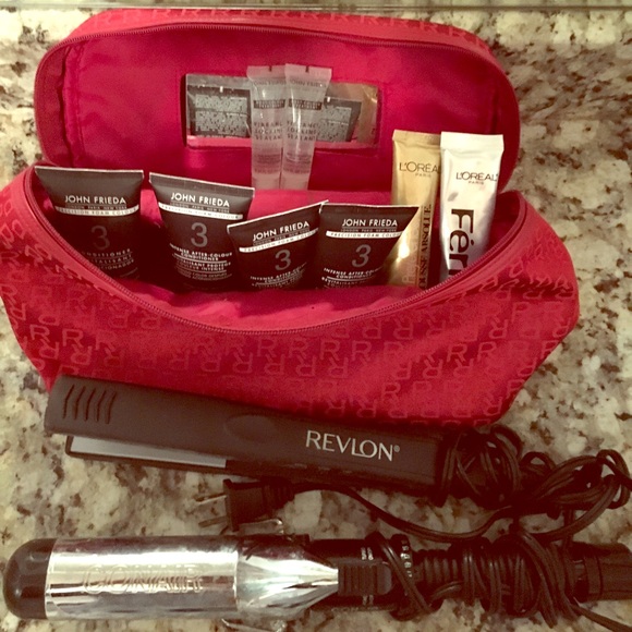 Accessories - Bundle of hair accessories: straightener/curler