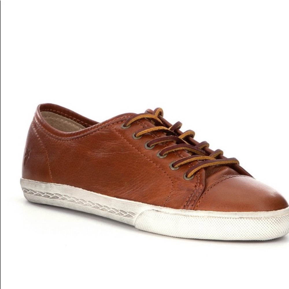 Frye Mindy Low leather sneaker