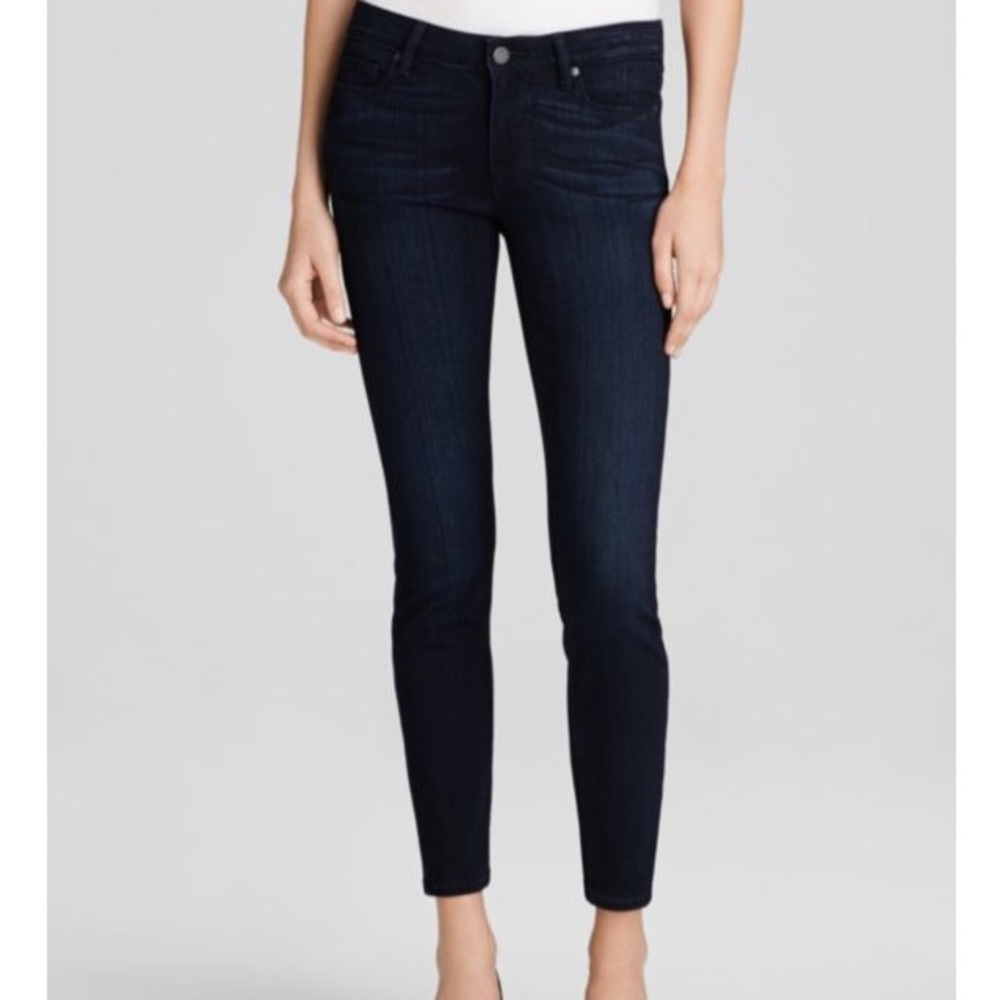 PAIGE SKINNY BLUE JEANS