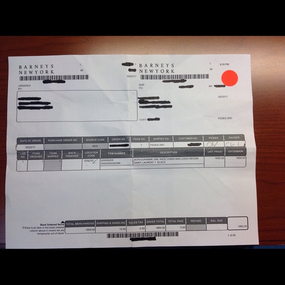 Yves Saint Laurent Monogramme SML Kate Bag - Picture 3 of 3