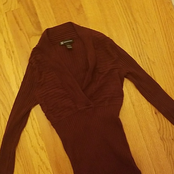 INC International Concepts Sweaters - ⬇⬇INC Plumb Color Light Sweater Fitted Top