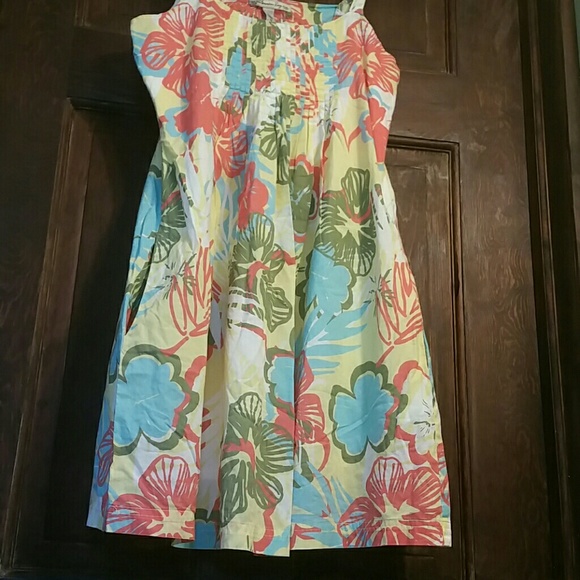 ADORABLE AMERICAN RAG SUNDRESS!POCKETS!SMOCKED!EUC - Picture 3 of 3
