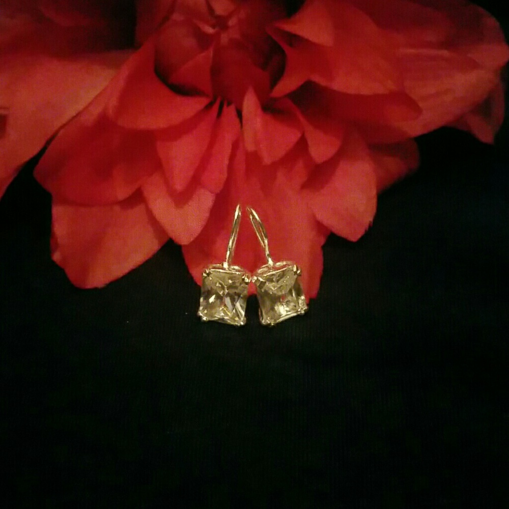 Faux Diamond Earrings