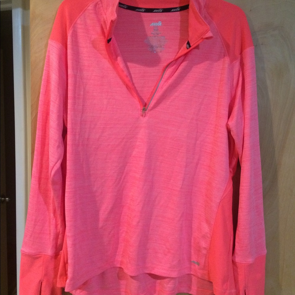 Pink workout top