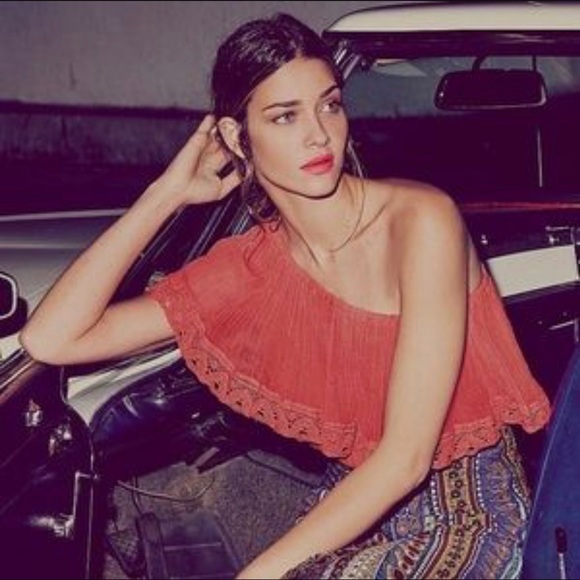 NWOT Free People Jen's Pirate Booty Crop Top - Picture 2 of 5