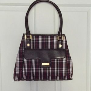 Brooks Brothers Plaid handbag. Versatile! BNWT!
