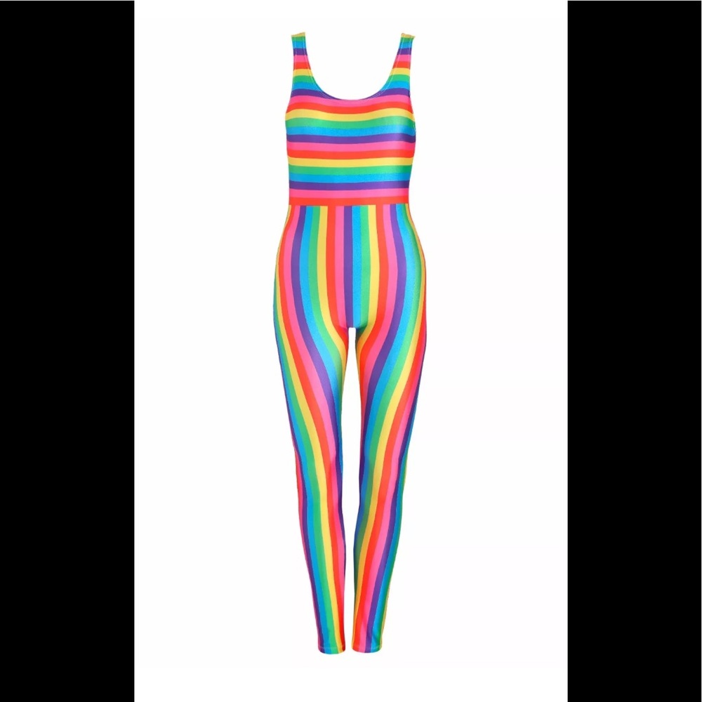 Unitard RAINBOW jumper onesie colorful