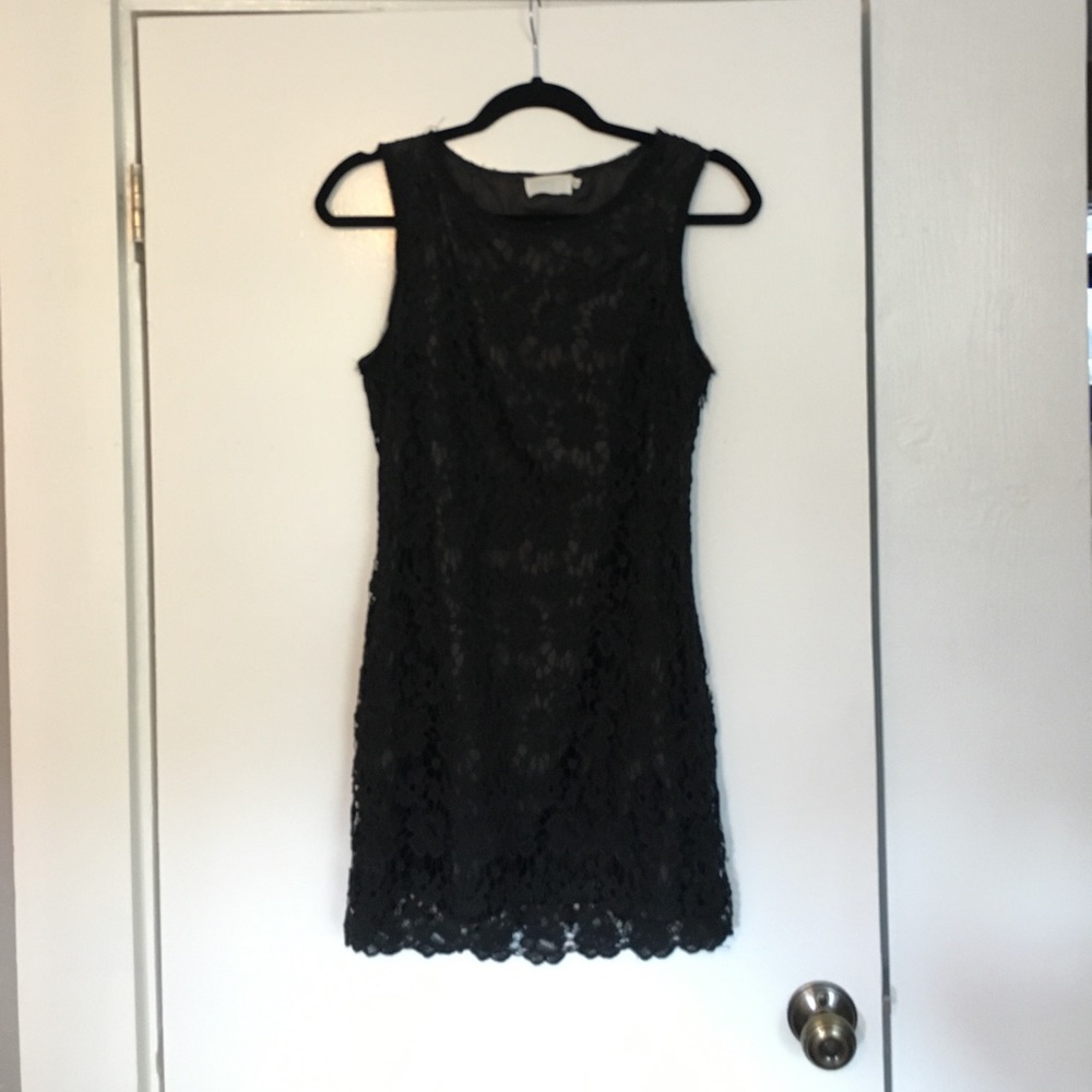 black lace dress by lush