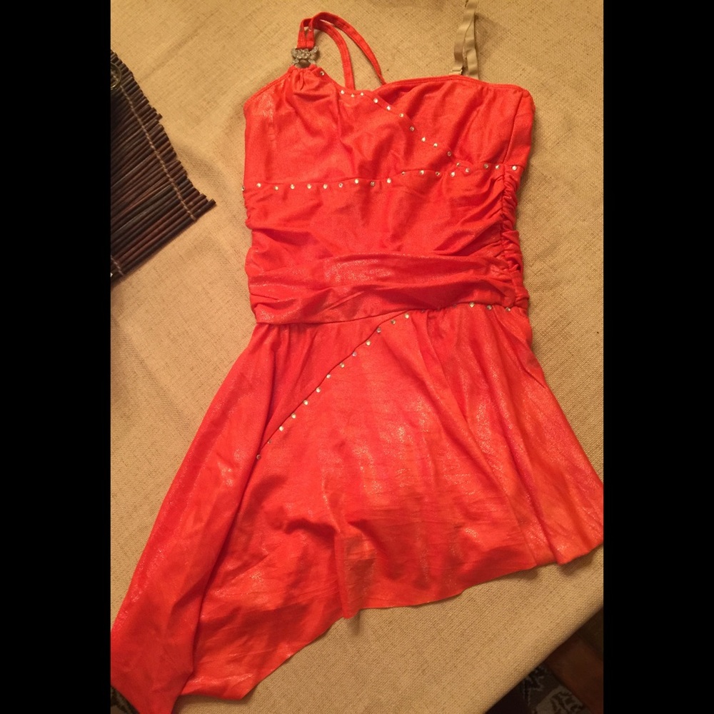 Girls dance costume
