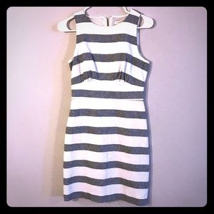 NWOT J. CREW STRIPED DRESS SIZE 0