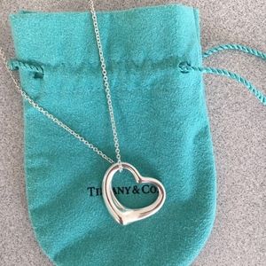 Tiffany & Co. Elsa Perretti Open Heart Necklace
