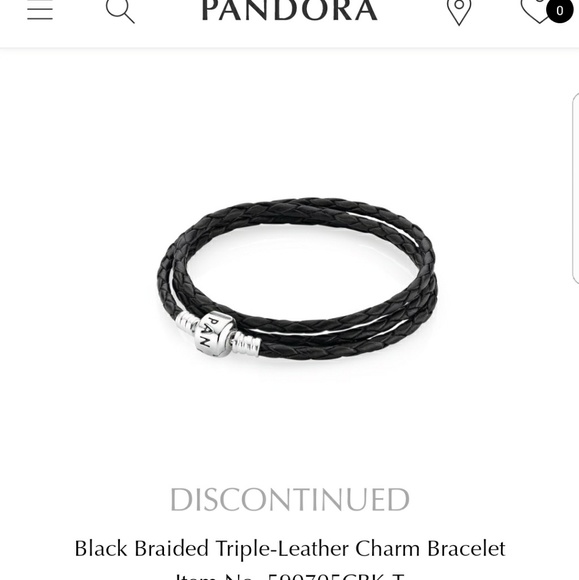 🚫SOLD🚫Discontinued Pandora Bracelet With charms - Picture 2 of 4