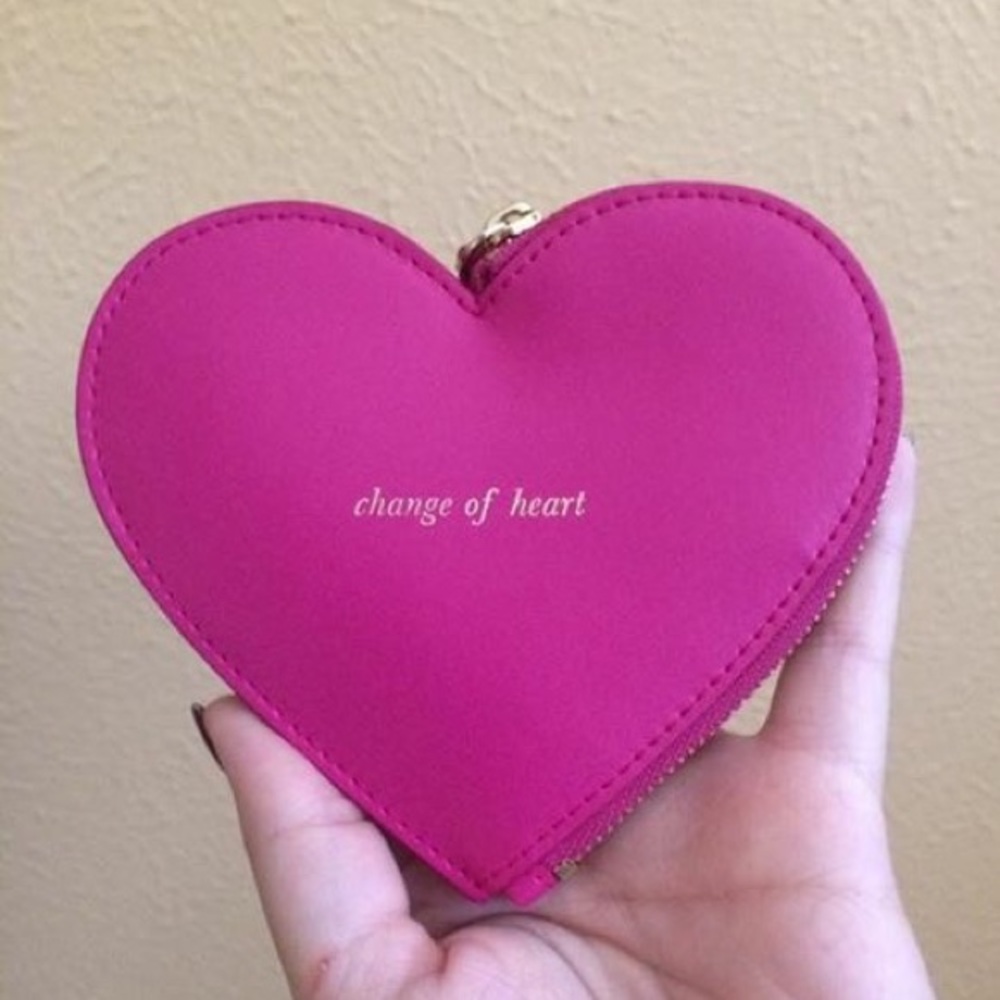 Kate spade change of heart coin purse